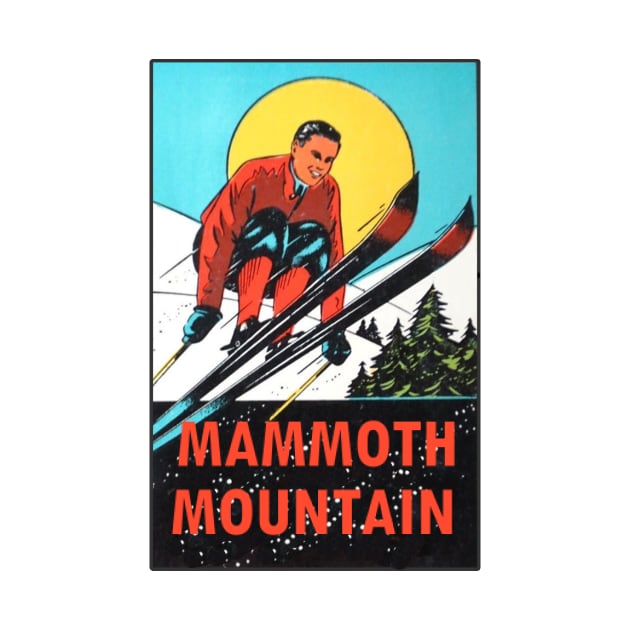 Mammoth Mountain California Vintage by Hilda74