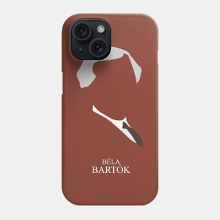 Béla Bartók - Minimalist Portrait Phone Case