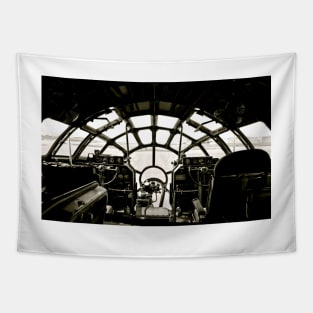 B-29 Bomber Cockpit Tapestry