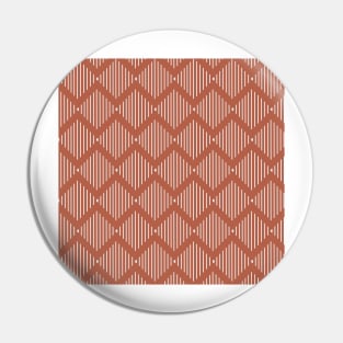 Smoky pink zig zag pattern Pin