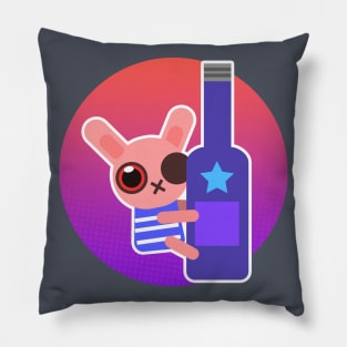 Some Bunny Needs Vodka Pillow