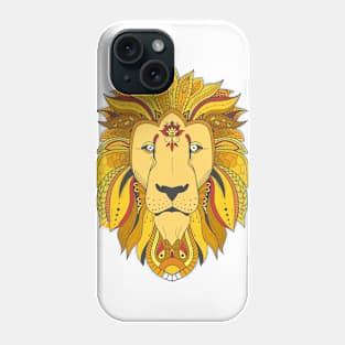 Lion Pattern Design Artwork Phone Case