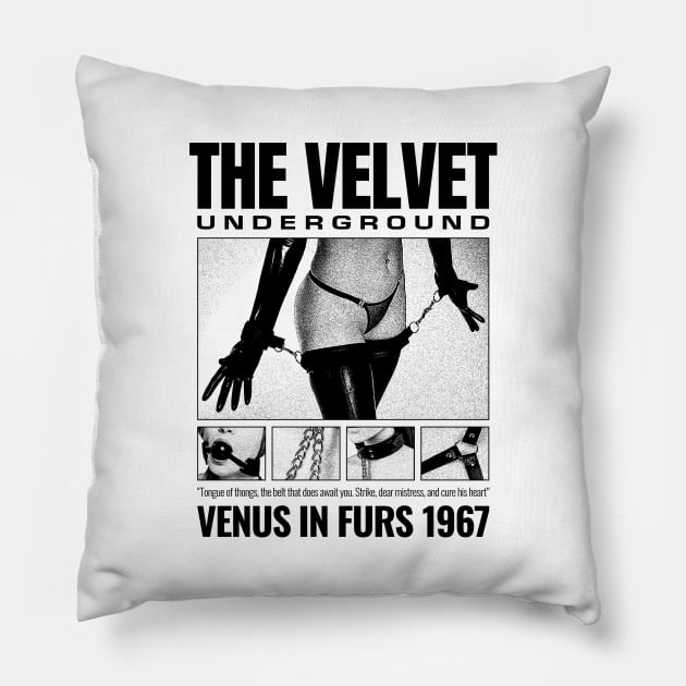 Velvet Underground - Venus Fanart Pillow by fuzzdevil