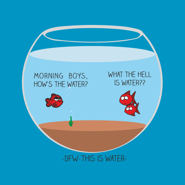 this is water dfw t shirt teepublic david foster wallace this is water