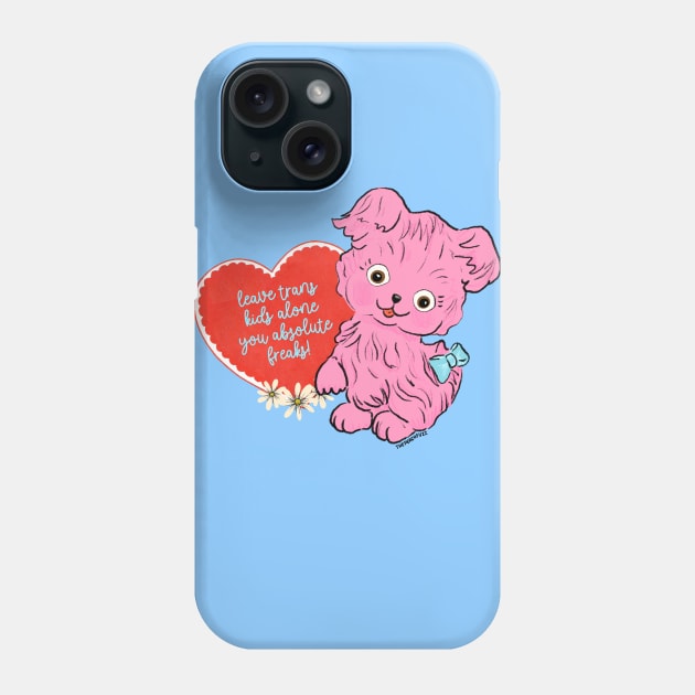 Leave Trans Kids Alone - The Peach Fuzz Phone Case by ThePeachFuzz