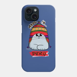 Cat Made in Peru! Phone Case