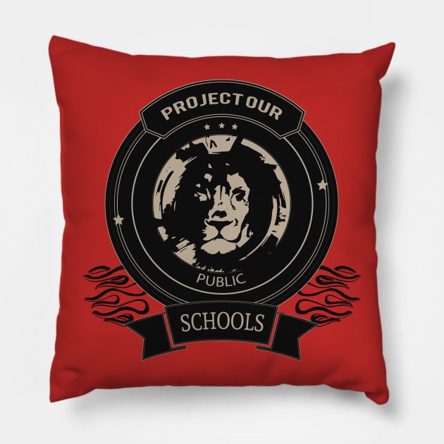 Protect Our Public Schools Pillow by teespot123