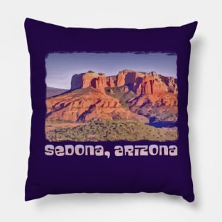 Sedona, Arizona colorful scenic southwest Pillow