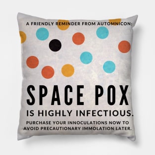 Space Pox! Pillow