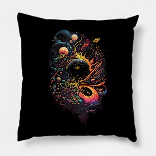 A Space Adventure Pillow