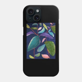 Abstract Leaves Phone Case