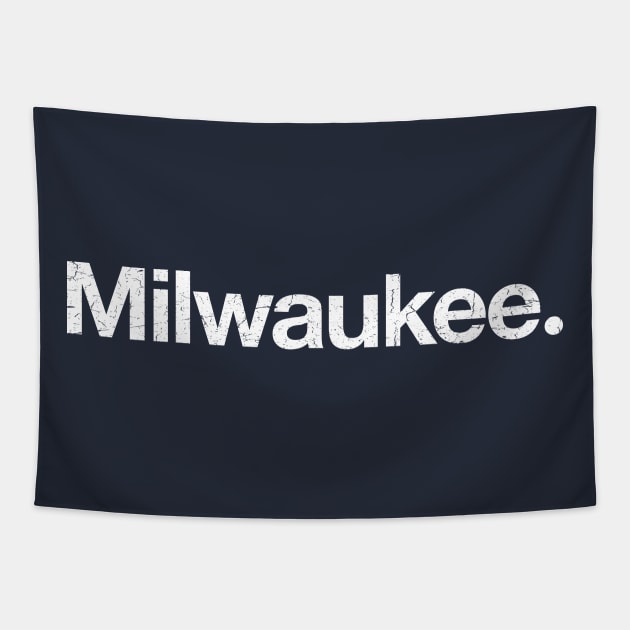 Milwaukee. Tapestry by TheAllGoodCompany