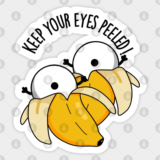 Funny eyeballs' Sticker