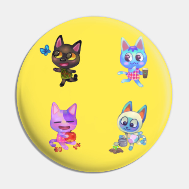 Animal Crossing Cats Animal Crossing New Horizons Pin