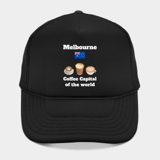 Melbourne Coffee Capital Melbourne souvenir Australian flag Hat