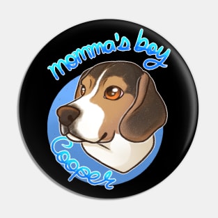 Cooper Momma's Boy Pin