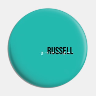 George Russell Driver Name - 2022 Season #5 Pin