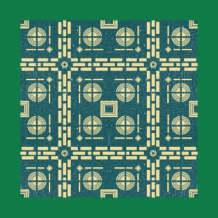 Mediterranean Tile Pattern T-Shirt