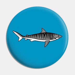 Tiger Shark Pin