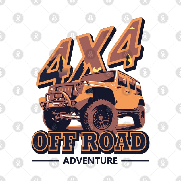 4x4 Off Road JEEP Adventure by vpgdesigns