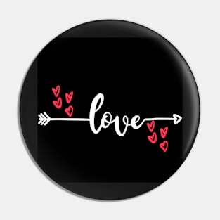 Love Heart Pin