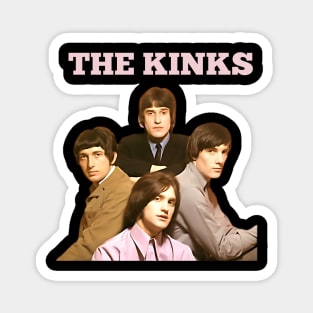 The Kinks Colage Magnet