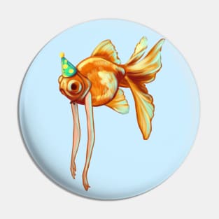 Errol The Birthday Fish Pin