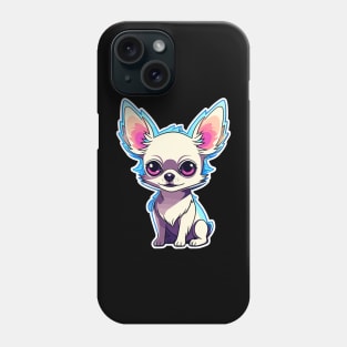 Chihuahua Dog Illustration Phone Case
