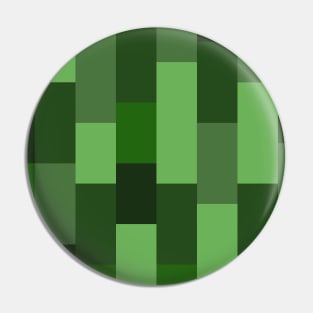 Abstract striped bars green Pin