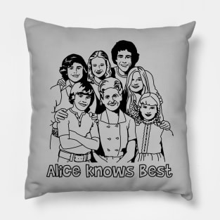 Alice Knows Best Pillow