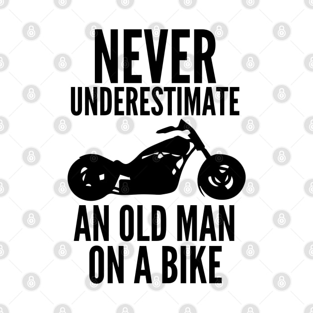 Never underestimate an old man on a bike by mksjr