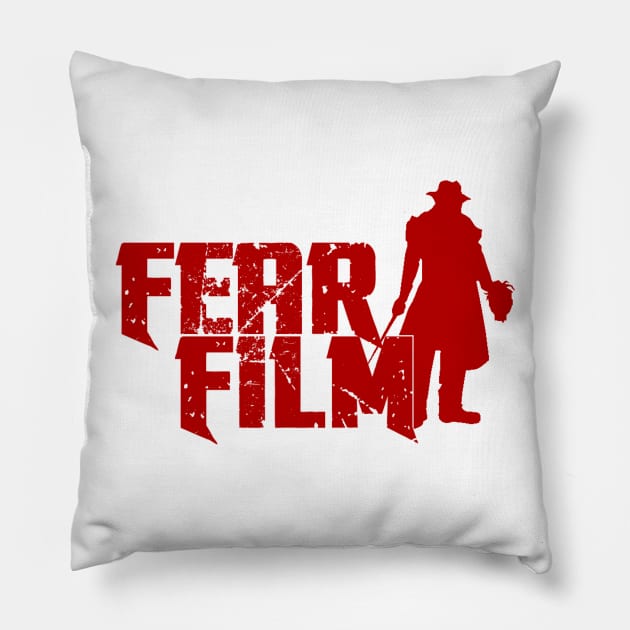 FEAR FILM Pillow by MonsterRot