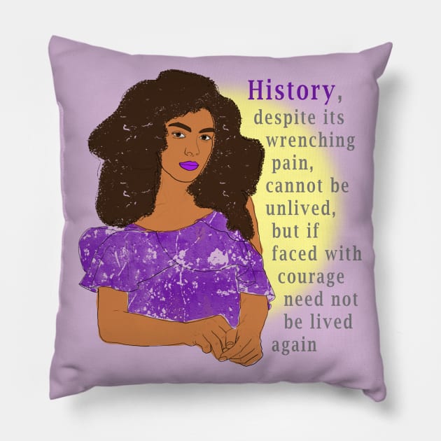 History Pillow by djmrice