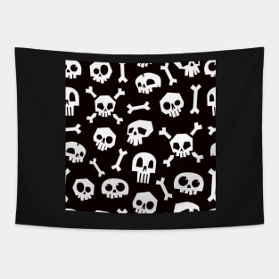 Skulls and Crossbones Tapestry