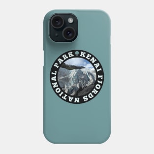 Kenai Fjords National Park circle Phone Case