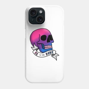 Bi to the Bone Bisexual Pride Phone Case