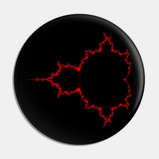 Mandelbrot - Red outline Pin