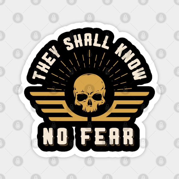 Know No Fear Wargaming Magnet by pixeptional