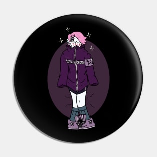 Vent Bein' Cute Pin