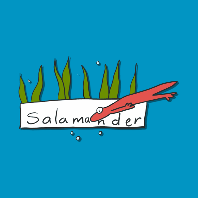 Salamander by MiaB Drawings