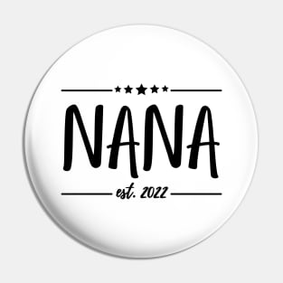 Nana Est 2022, floral Print Pin