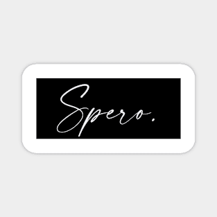 Spero Name, Spero Birthday Magnet