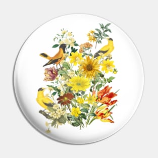 YELLOW BIRDS PARADISE Pin