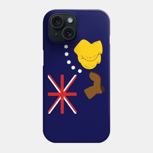 Australian Boot Flag [Roufxis - TP] Phone Case by Roufxis