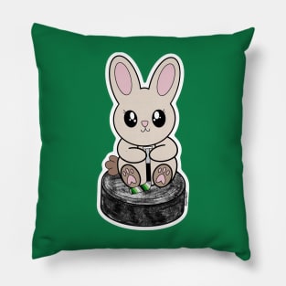 Puck Bunny (Aromantic / Aro) Pillow