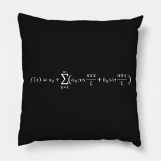 Fourier Series - Math Basics Pillow