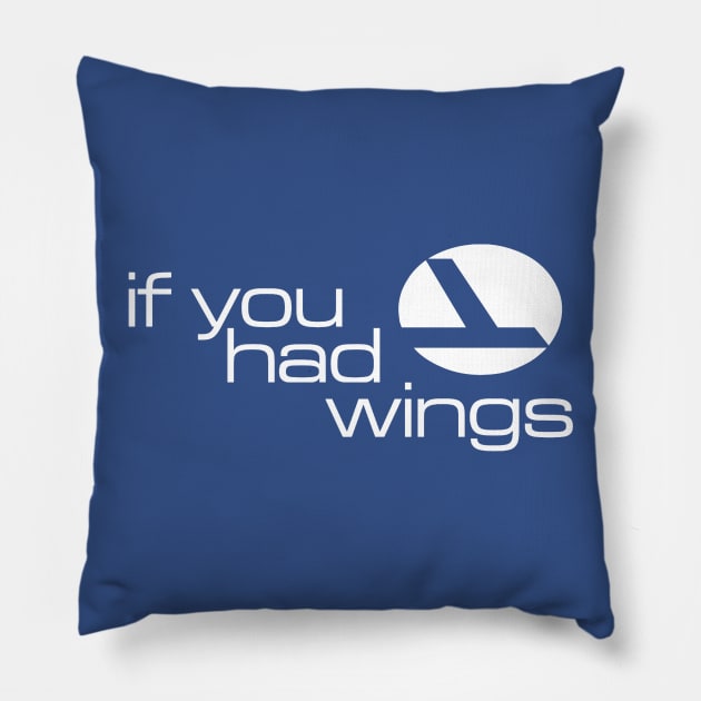 If You Had Wings Pillow by WDWFieldGuide