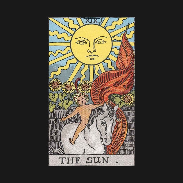 Tarot Deck - Major Arcana - XIX - The Sun by sezinun