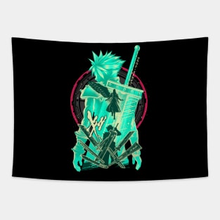 Soldiers of Shinra Cloud-v2 Tapestry