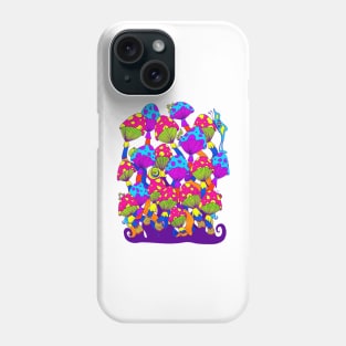 Indie Mushrooms Phone Case